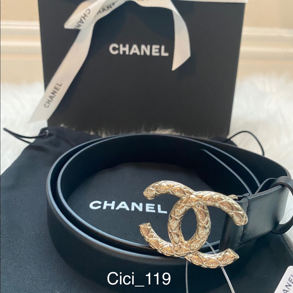 🖤Classic Chanel CC Belt